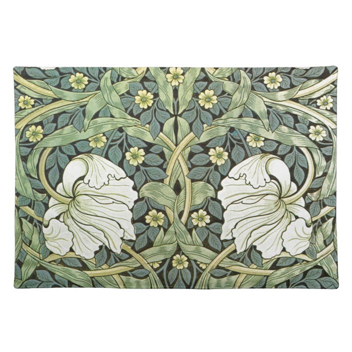 Pimpernel by William Morris Placemat Zazzle.co.nz