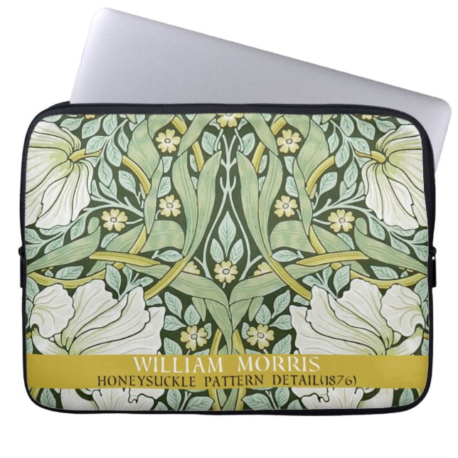 Pimpernel Design by William Morris Laptop Sleeve (Front)