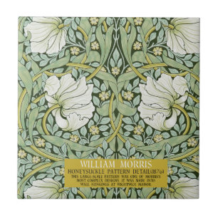 Pimpernel Design by William Morris Tile