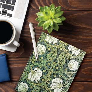 Pimpernel Floral Pattern William Morris Spiral Notebook