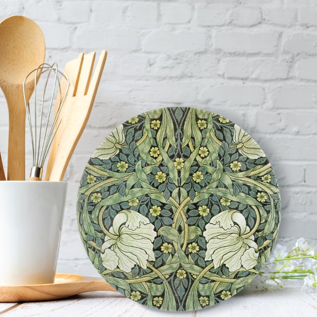 Pimpernel Floral William Morris Cutting Board (Creator Uploaded)