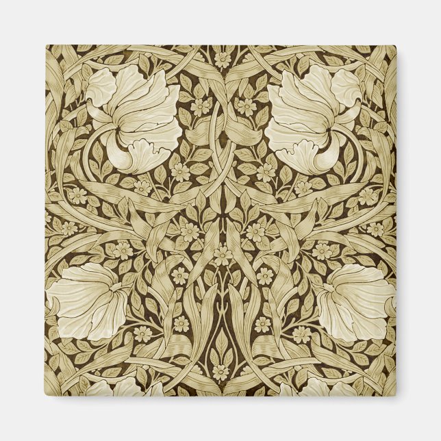 Pimpernel Gold, William Morris Magnet (Front)