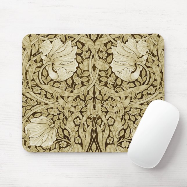 Pimpernel Gold, William Morris Mouse Pad (With Mouse)