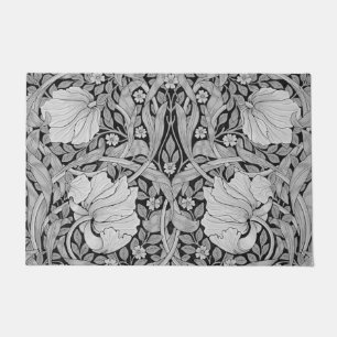 Pimpernel Grey Monotone, William Morris Doormat