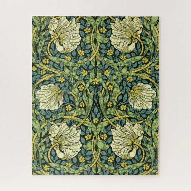 Pimpernel, Infinity Dots by After William Morris Jigsaw Puzzle (Vertical)