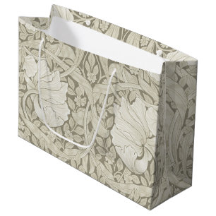 Pimpernel Ivory, William Morris Large Gift Bag