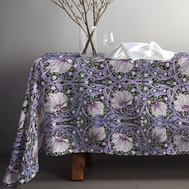 Pimpernel Lavender William Morris Floral Pattern Tablecloth (Creator Uploaded)