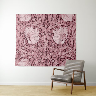 Pimpernel Maroon, William Morris Tapestry