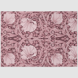 Pimpernel Maroon, William Morris Tissue Paper
