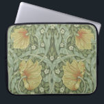 Pimpernel Pattern (by William Morris) Laptop Sleeve<br><div class="desc">This design features a print of a wallpaper design created by the British artist William Morris (1834–1896), who is associated with the Arts and Crafts Movement. It is a floral pattern with winding green leaves intertwining around chrysanthemum, jasmine and pimpernel flowers. There are willow branches between the flowers too. The...</div>