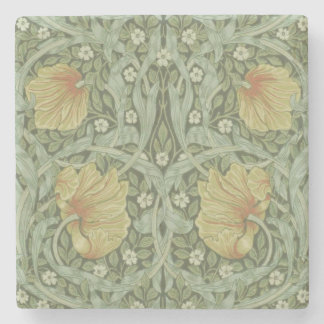 Pimpernel Pattern (by William Morris) Stone Coaster