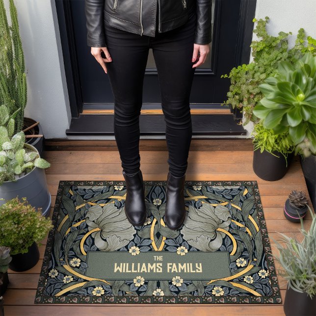 Pimpernel Pattern Doormat William Morris Vintage (Creator Uploaded)