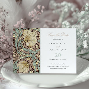 Pimpernel Save the Date Wedding Invitation Morris