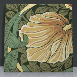 Pimpernel Seamless 11 of 12 Faux Gold & Sage Green Tile