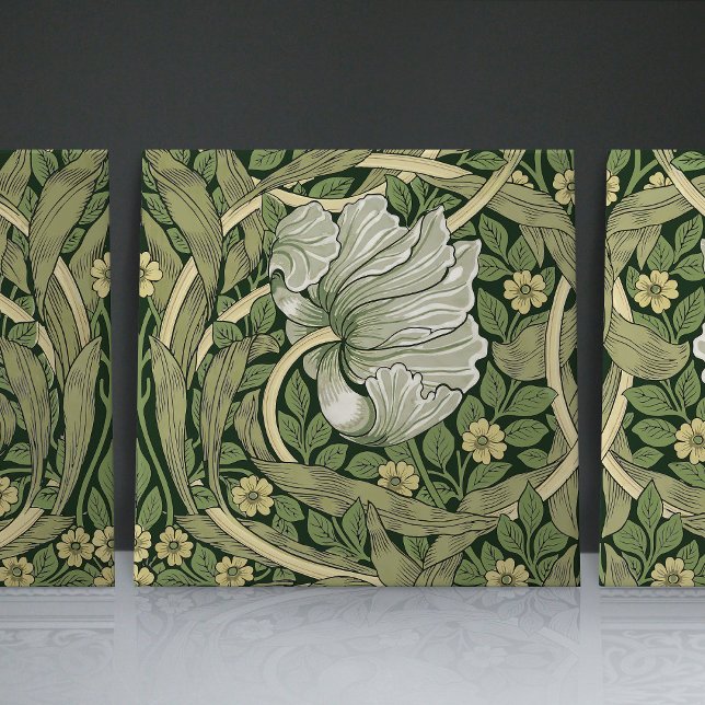 Pimpernel Seamless 1/2 William Morris Arts Crafts Tile (Creator Uploaded)