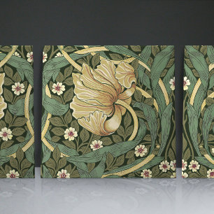 Pimpernel Seamless 2/2 William Morris Arts Crafts Tile