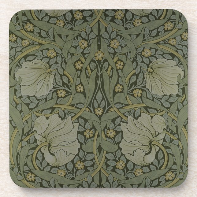 'Pimpernel' wallpaper design, 1876 Coaster (Front)