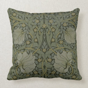 'Pimpernel' wallpaper design, 1876 Cushion