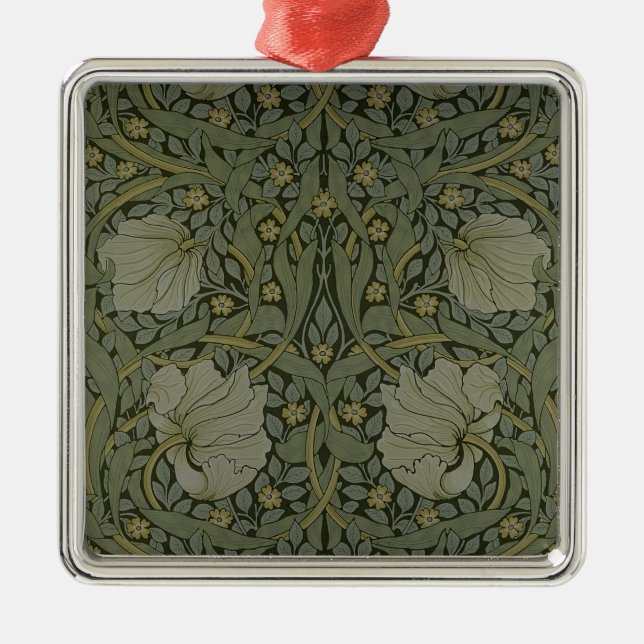 'Pimpernel' wallpaper design, 1876 Metal Tree Decoration (Front)