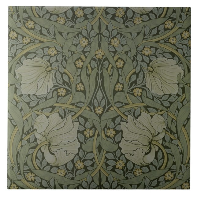 'Pimpernel' wallpaper design, 1876 Tile (Front)
