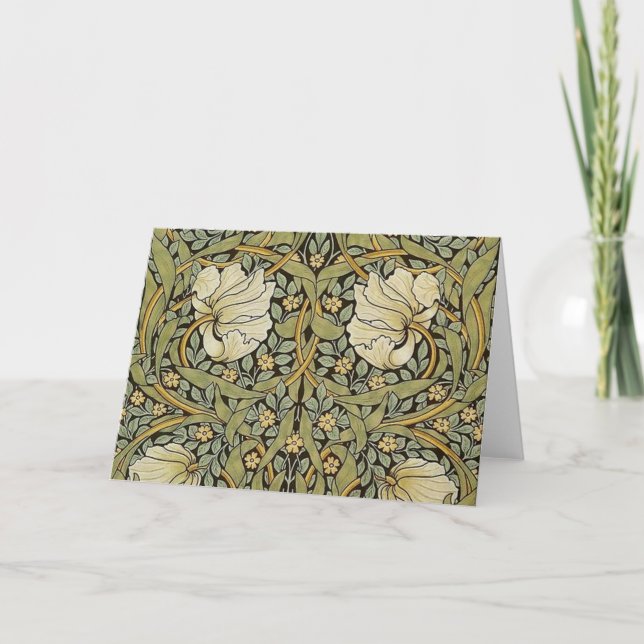 Pimpernel William Morris Card (Front)