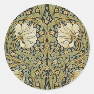 Pimpernel William Morris Classic Round Sticker