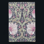 Pimpernel, William Morris Tea Towel<br><div class="desc">William Morris (24 March 1834 – 3 October 1896) was a British textile designer, poet, novelist, translator, and socialist activist associated with the British Arts and Crafts Movement. He was a major contributor to the revival of traditional British textile arts and methods of production. His literary contributions helped to establish...</div>