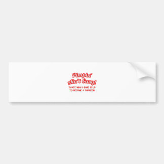 Pimpin' Ain't Easy .. Surgeon Bumper Sticker