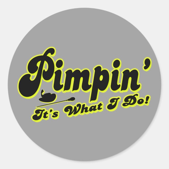 Pimpin' Sticker (Front)