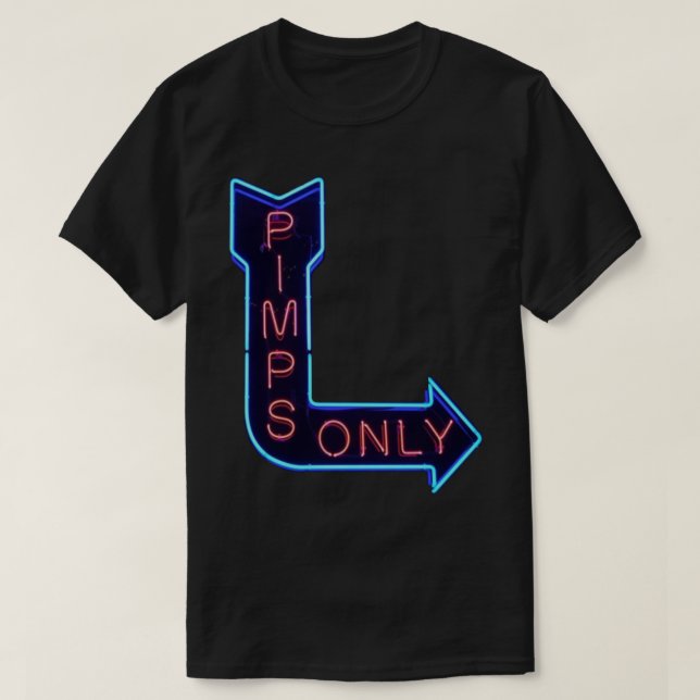 Pimps Only - Kendrick Lamar Sticker T-Shirt (Design Front)