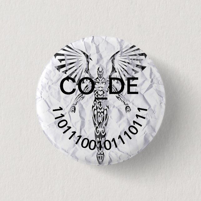 Pin hack - Co_De 11011100101110111 (Front)