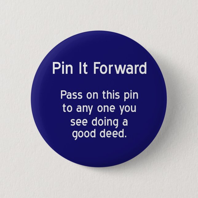 Pin it Forward - Blue (Front)