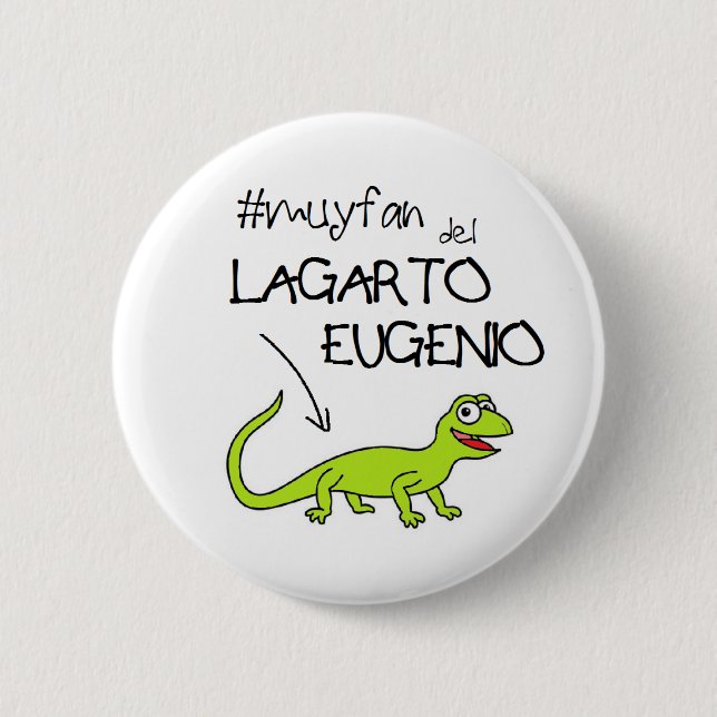 Pin of fan of the Eugene lizard (Front)