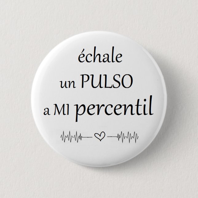 Pin of pulse to the percentile (Front)