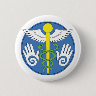 Pin-on Badge - Healing