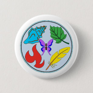 Pin-On Badge - Nature Studies