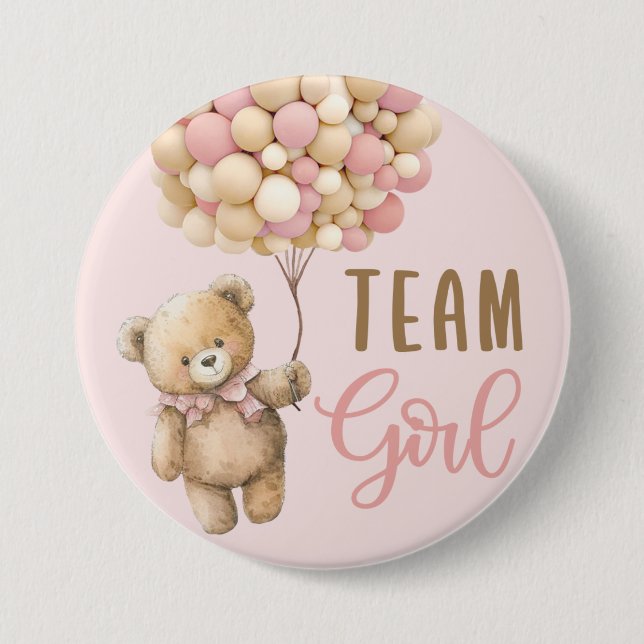 Pin Redondo De 3 Pulgadas el género de abejorros r (Front)