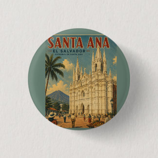 Pin  Santa Ana, El Salvador  Retro poster