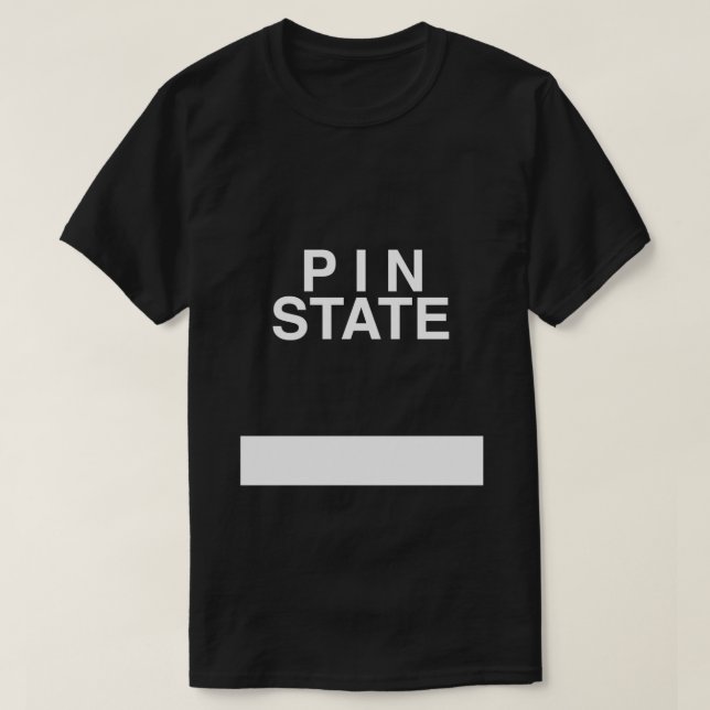 Pin State Wrestling T-Shirt (Design Front)