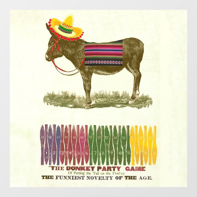 Pin the tail on the Donkey (Sheet)