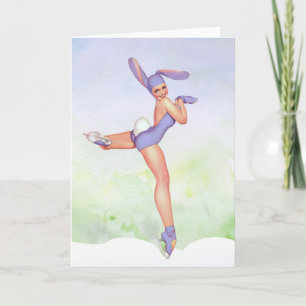Pin-Up Easter Holiday Card