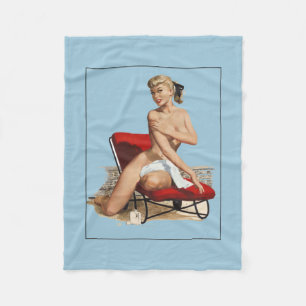 Pin-up Fleece Blanket