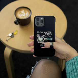 Pin-up Girl Coffee Addict  Case-Mate iPhone Case