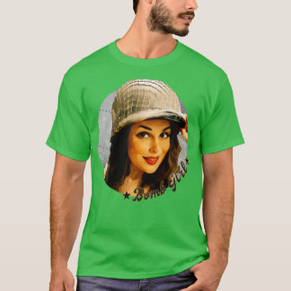 Pin up Girl in WW2 40s T-Shirt