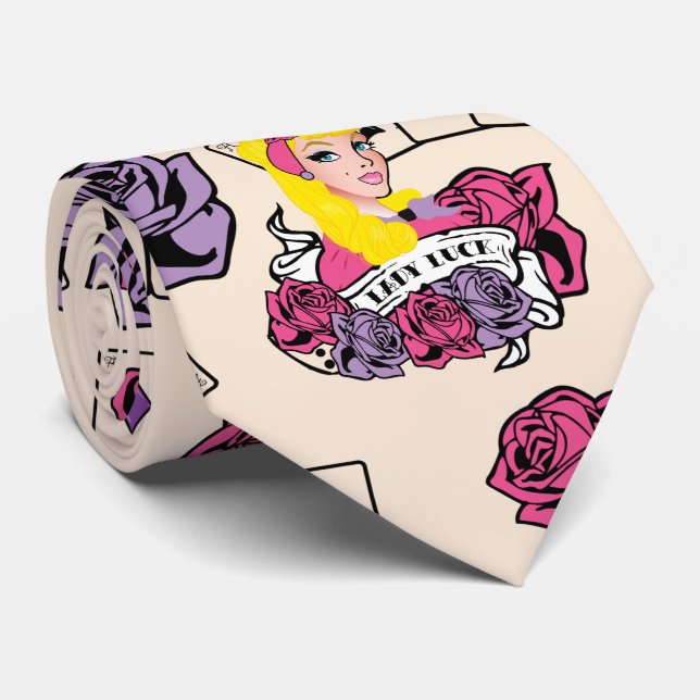 Pin-up Girl, Rock-A-Billy Tie (Rolled)
