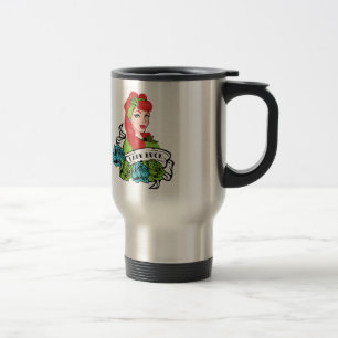 Pin-up Girl, Rock-A-Billy Travel Mug