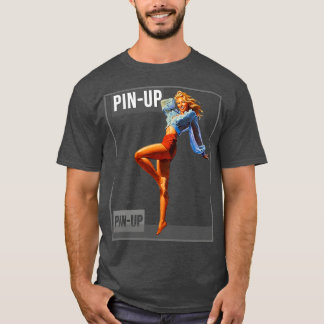 Pin up Girl Vintage Pinup Magazine 26 T-Shirt