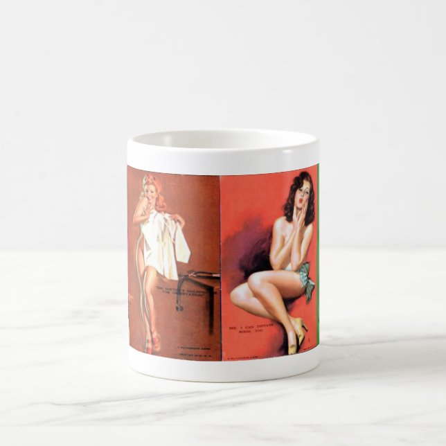 Pin Up Girls World War 2 Mug (Center)