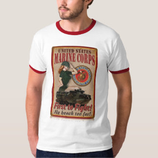 Pin Up Marine Corps Shirt