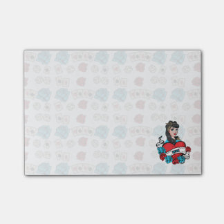 Pin-up, Rock-A-Billy Post-it Notes